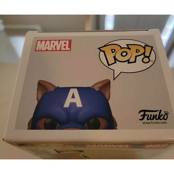 Pop! Marvel: Capwolf #882 2021 Summer Convention Limited Edition - Picture 2 of 5